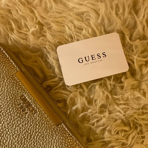 Guess Gold Clutch Purse - Picture 4 of 4